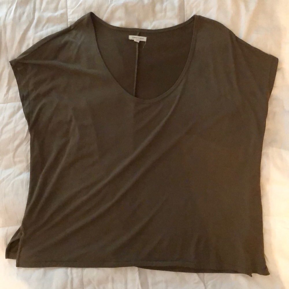 Olive off the shoulder top